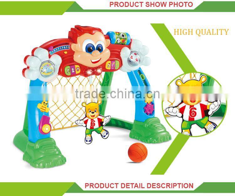 hot selling baby game plastic football player toy