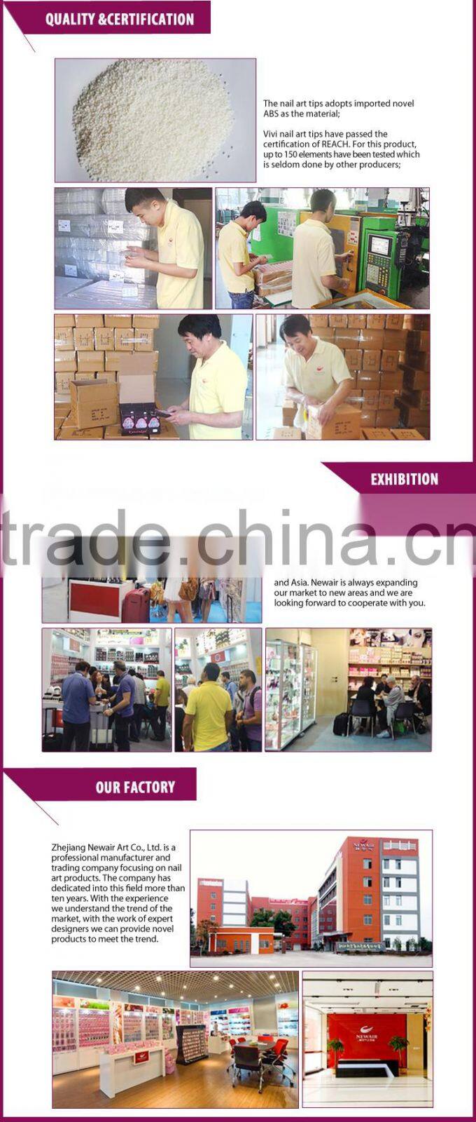 Best Quality Colorful Nail Polish Strip 100% Nail Polish Wraps Factory Nail Patch