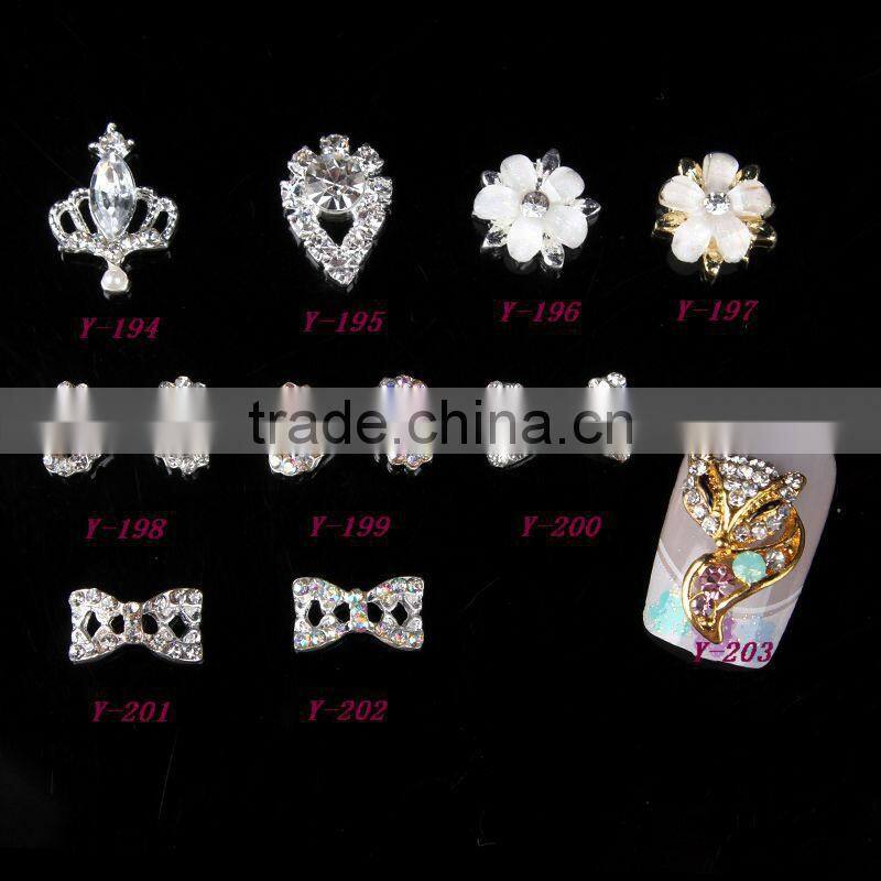 The fox diamond alloy jewelry DIY nail art products