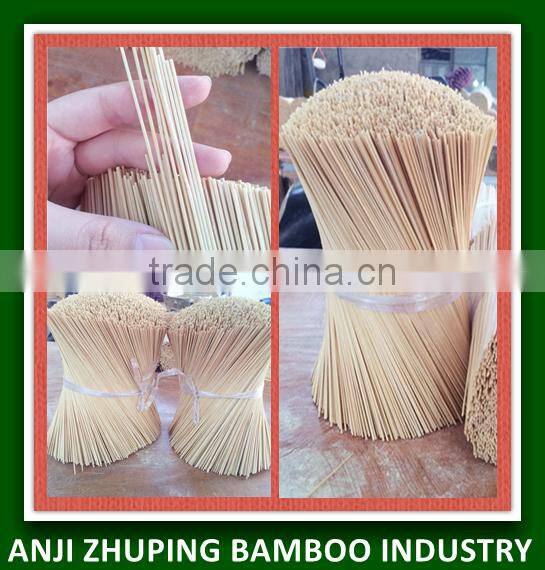 Raw Agarbattis Round Bamboo Sticks for India
