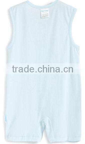 the baby clothing 100% cotton plain baby rompers wholesale