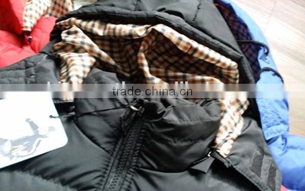 canceling order heavyweight hooded stock jacket