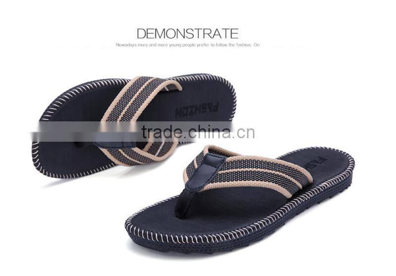 High Qulity design fashion custom made slippers man slipper, beach slipper Flip flops Wholesale