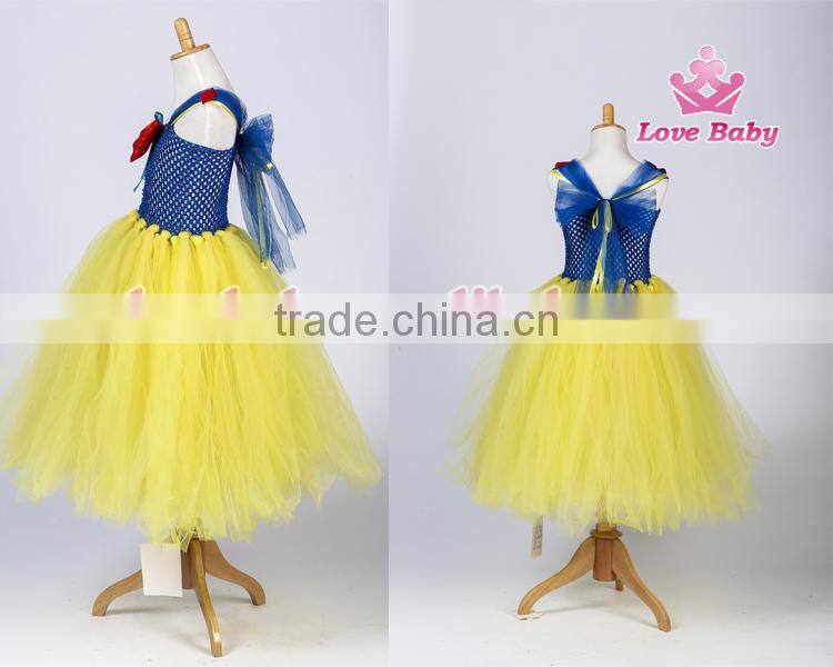 Lovebaby Kids Crochet Top Tutu Lined Tulle Children Dress LBLSX-FD4055A