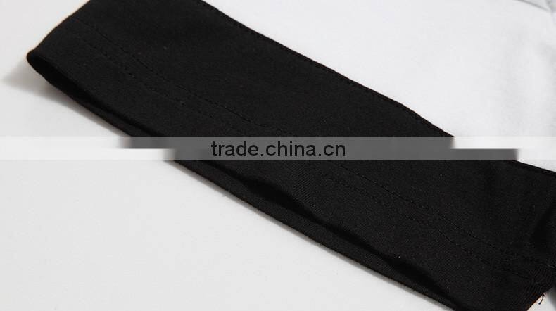 hot sale oversized promotion Stripe Soft cotton plain man custom tshirt