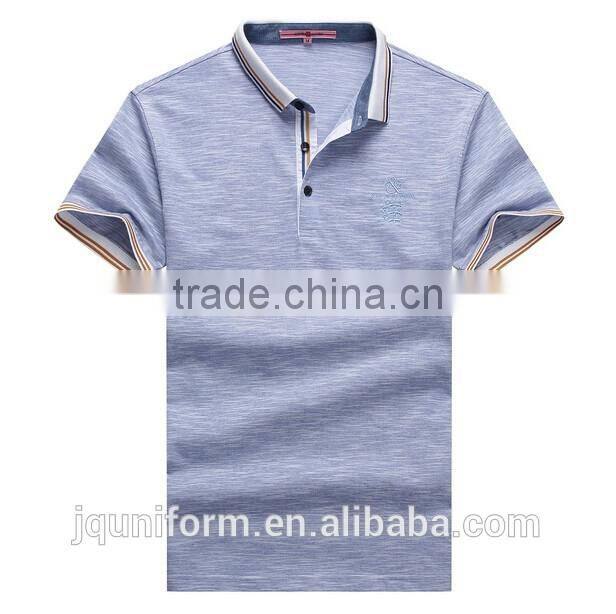 2016 fashion style polo shirt for men,100% polo t-shirt cotton polyester polo shirt wholesale