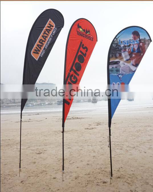 printed wind flying flag