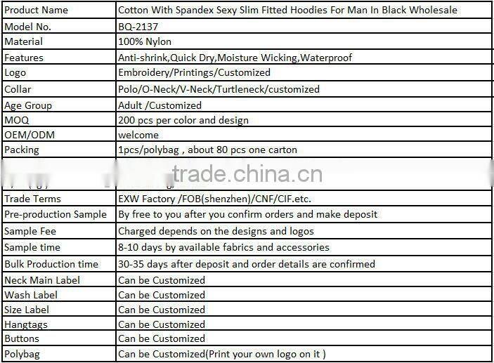 2014 New Style 100% Nylon WaterProof Full Zip Durable Man Vest In Blue