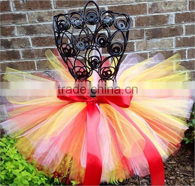 Wholease kids tutu skirts factory directly children tutu rainbow baby girls tutu skirt