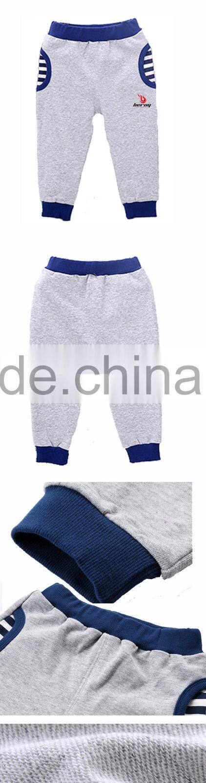 Beroy Custom Children Cotton Pants, High Quality Kids Clothes