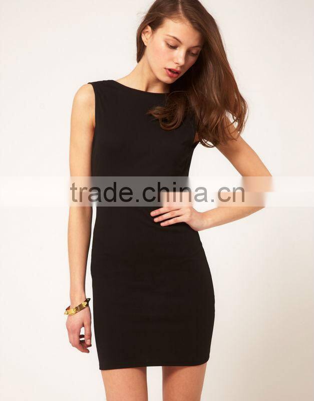 Sexy Cowl Back Dress