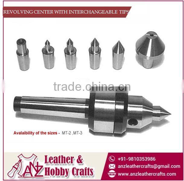 Revolving Center With Interchangeable Tips