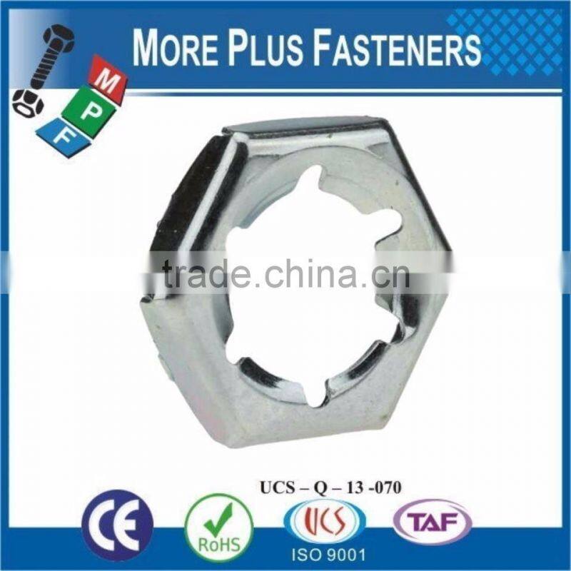 Made in Taiwan DIN 7967 Self Locking Counter Nut DIN 7967