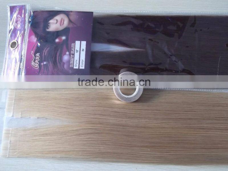 Black Rose Human Hair Extenison 40pcs 2.5g Double Sided Tape Hair Extension