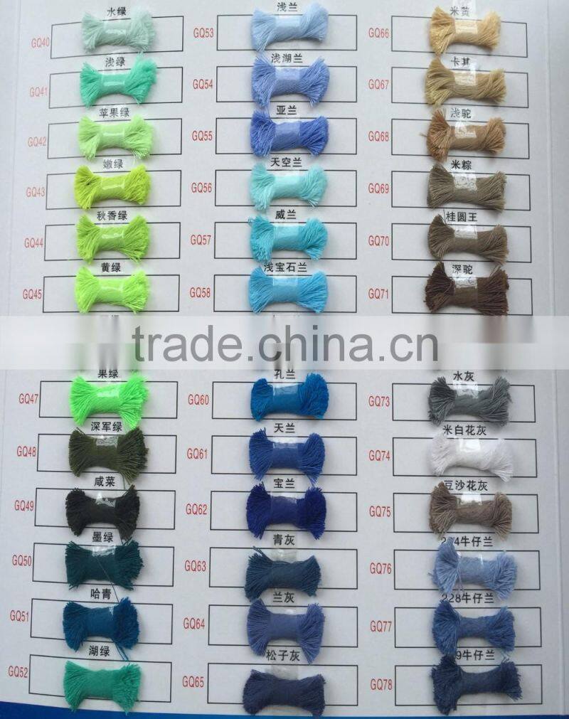 10S/1 -60S/1 100% ring spun polyester yarn for socks gloves