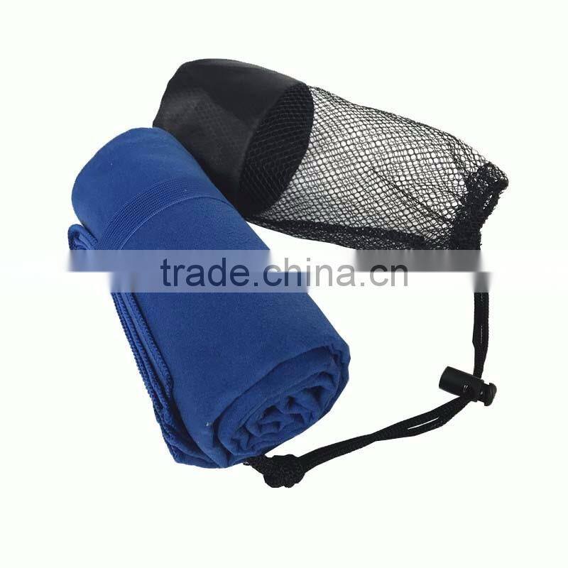 Microfiber outdoor travel towel for backpacking cool sport towel hiking sports towel