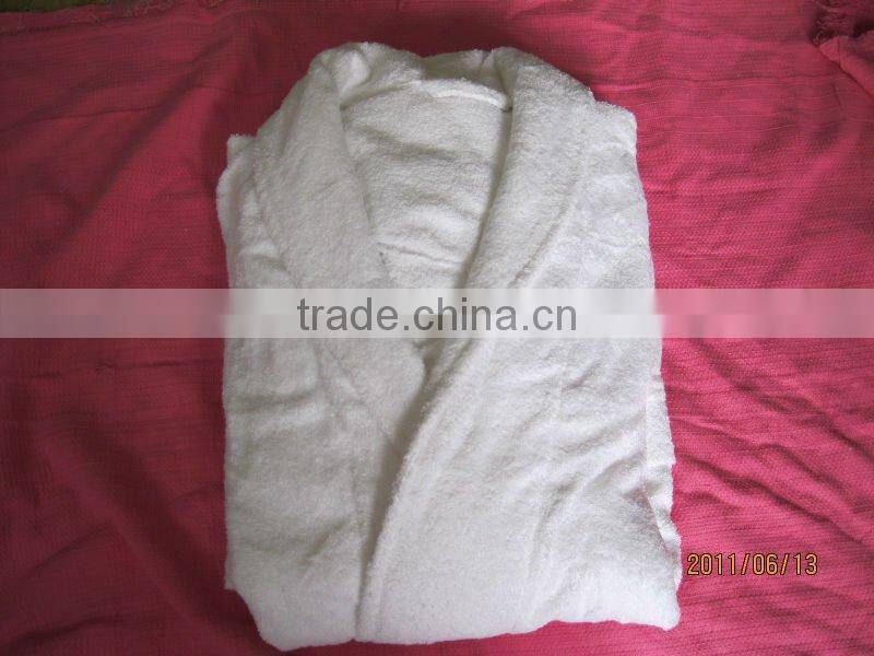 cheap terry velour hotel bathrobe