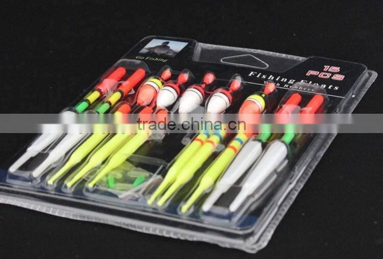 New Arrival! 15pcs in 1 Wholesale Fishing Float