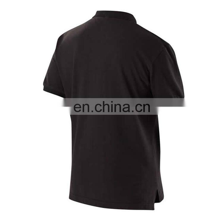 100% cotton new design us men polo t-shirt in plain polo t shirts uniforms wholesale China