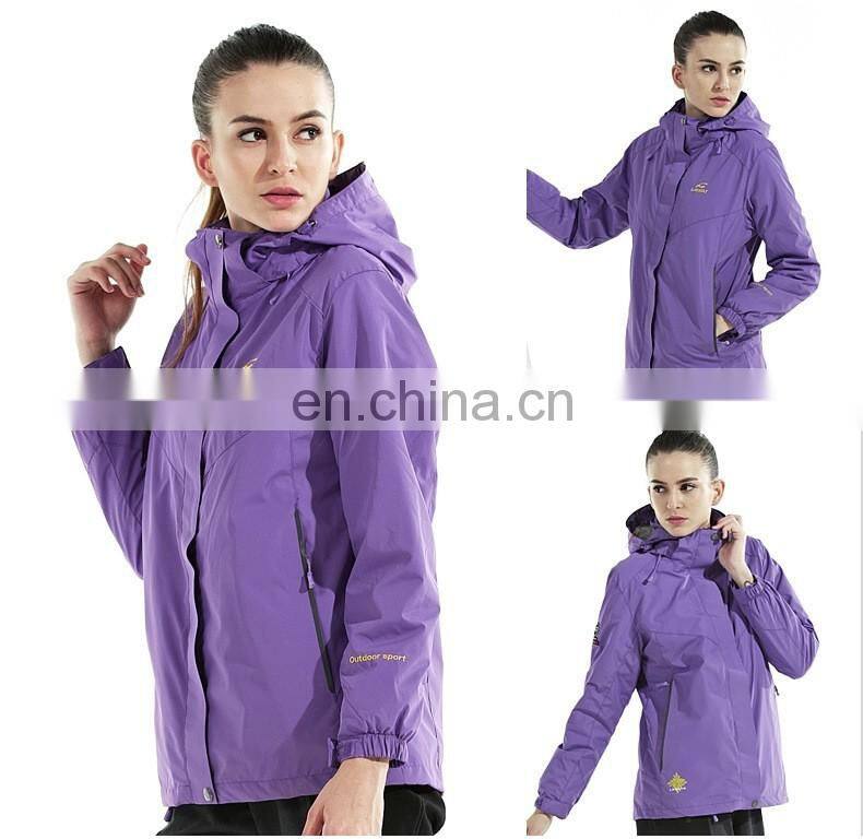 Women's waterproof windproof outdoor jacket climbing wear