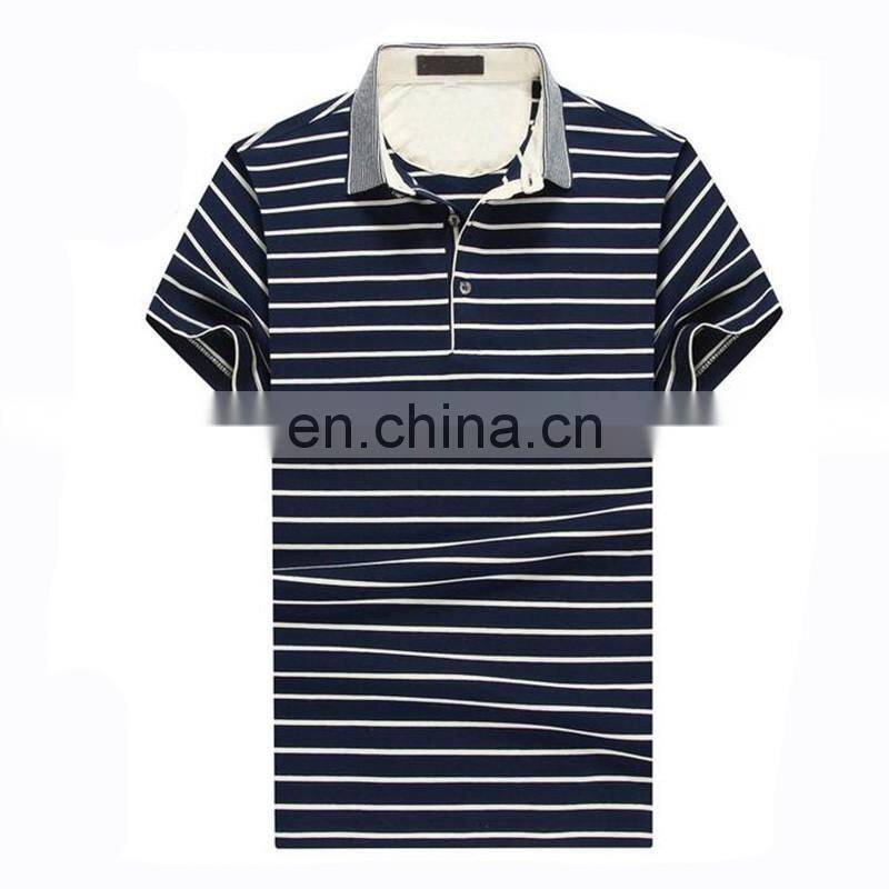 T-Shirts Product Type and OEM Service Supply Type Polo T Shirt with streak,short sleeve polo t shirt for man