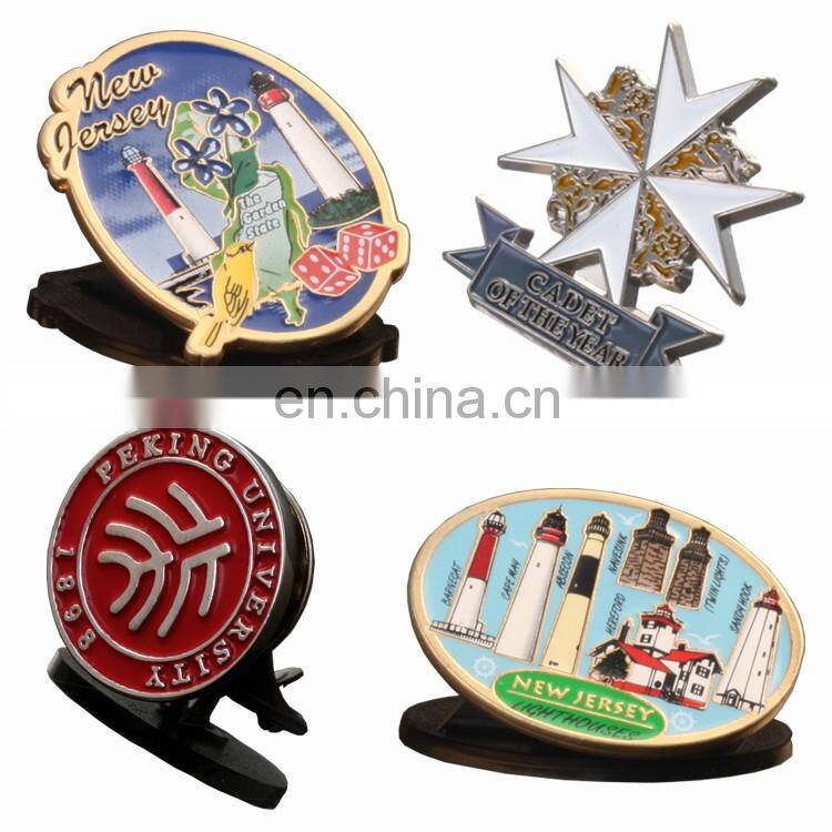 Birthday gift / anniversary gift, customized logo pin badge for souvenirs
