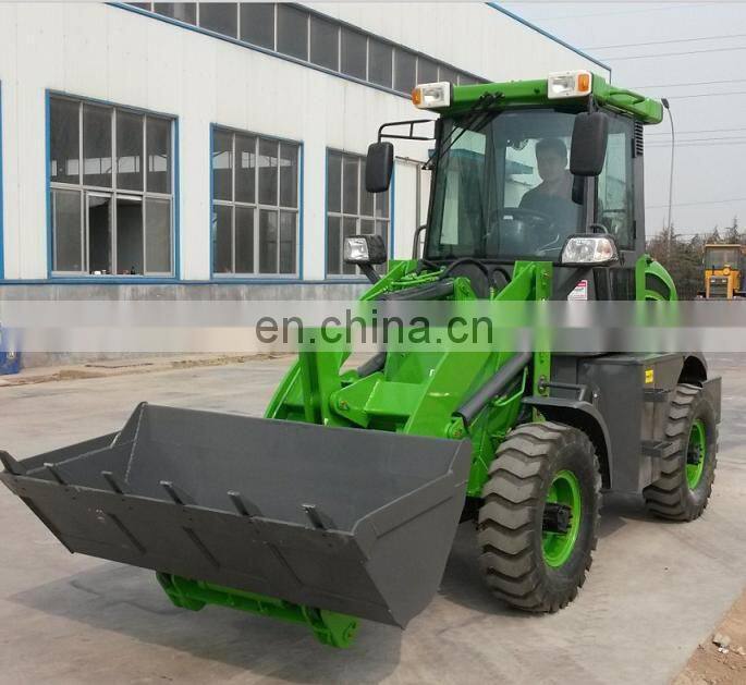 ZL10F construction mini wheel loaders with post hole digger