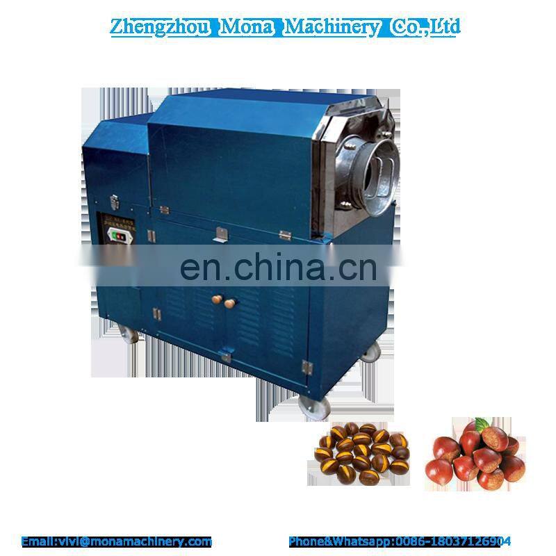 MONA Continuous Peanut Chickpea Cocoa Bean Cashew Chestnut Sesame Seed Roasting Machine