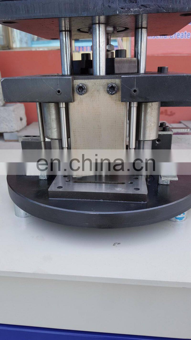 LY-16 aluminum curtain wall hardware pneumatic punching thermal break aluminium glazed window lock holes copy router machine
