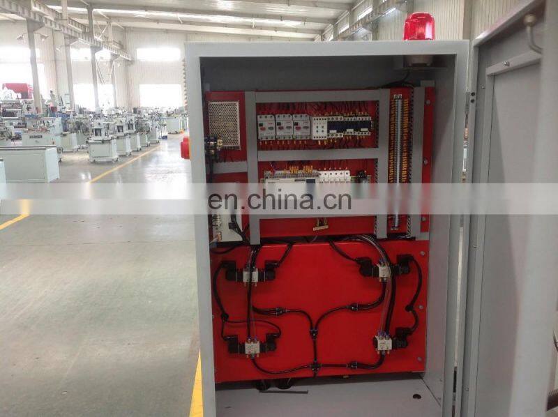 CE certificated Aluminium profile Digital Display Double head Cutting machine