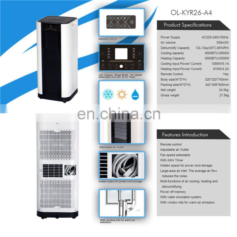Portable air conditioners 9000BTU airconditioning