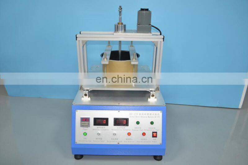 Nonstick Finishes Abrasion Resistance Tester, CM21.1 Abrasion Test on Cookware and Bakeware