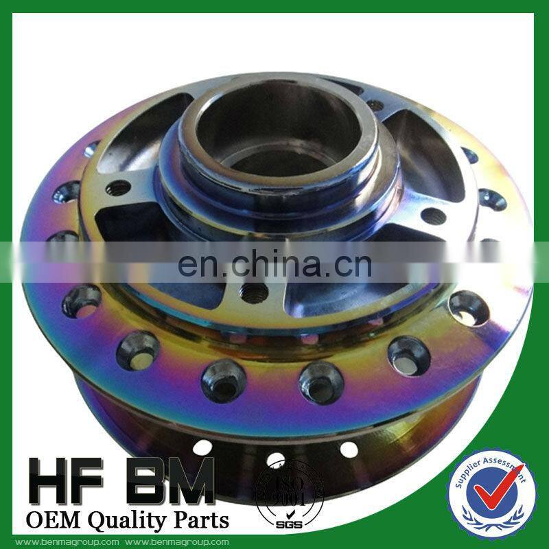 wholesale WAVE 100 motorcycle front wheel hub for sale,aluminum alloy with top quality,