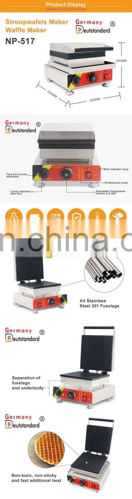 Stroopwafels machine ( syrup waffle maker ) 220V /110V with ce certificate