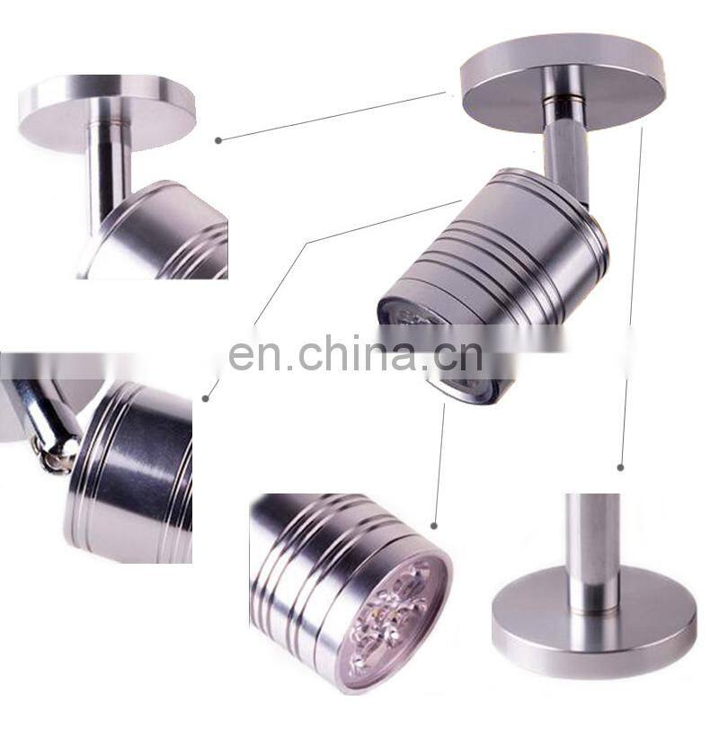 3W 5W spotlight picture lights backlight LED round aluminum surface spot light