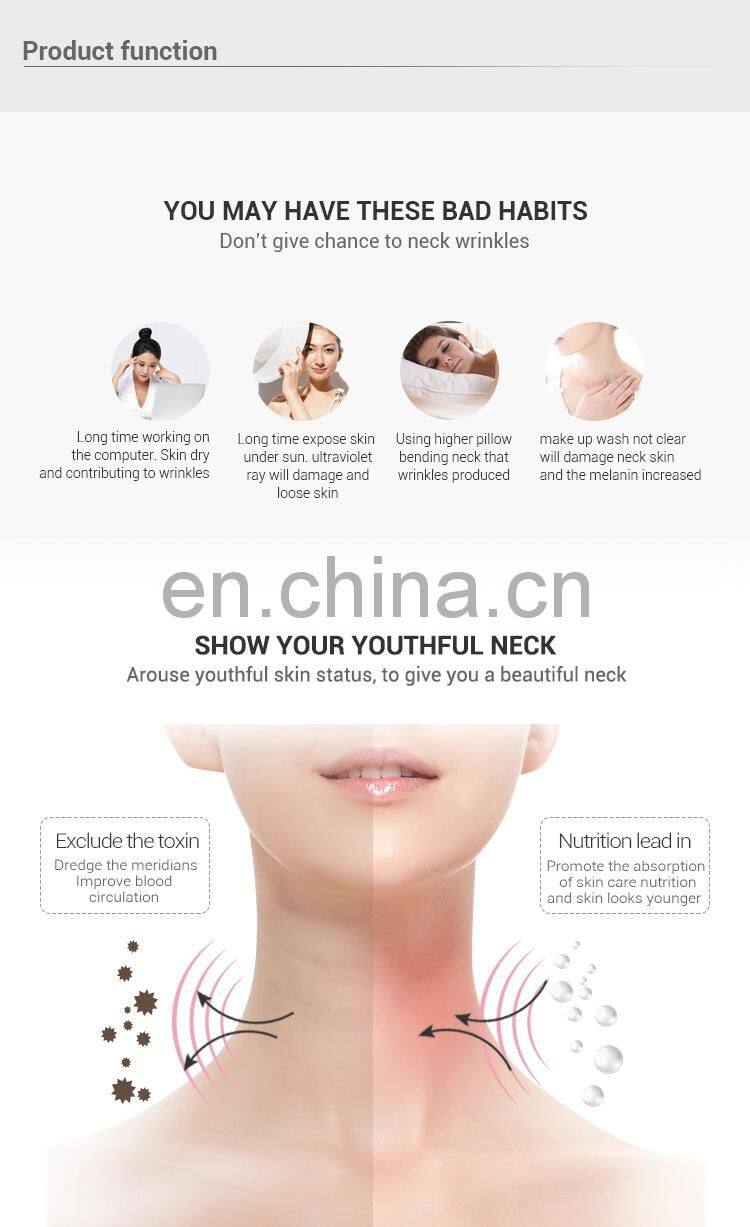2021 face lift and neck lift anti-wrinkle device led light therapy massager