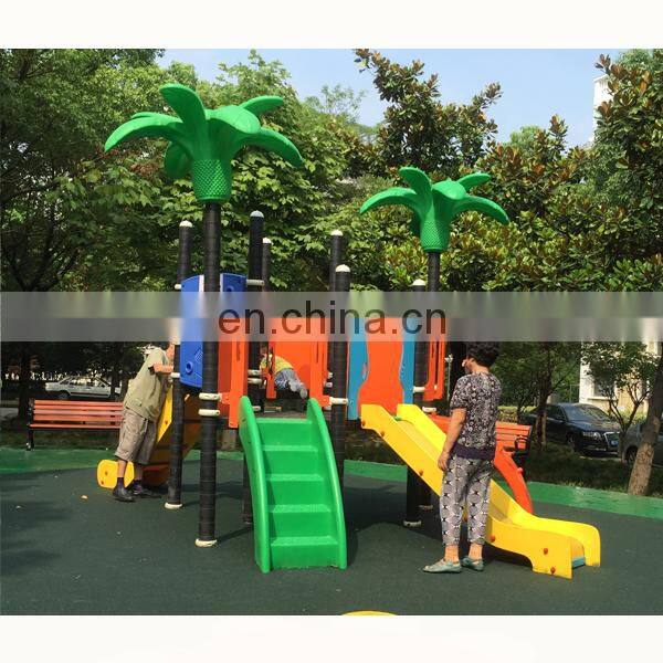 Chinese plastic combination playground for children outdoor