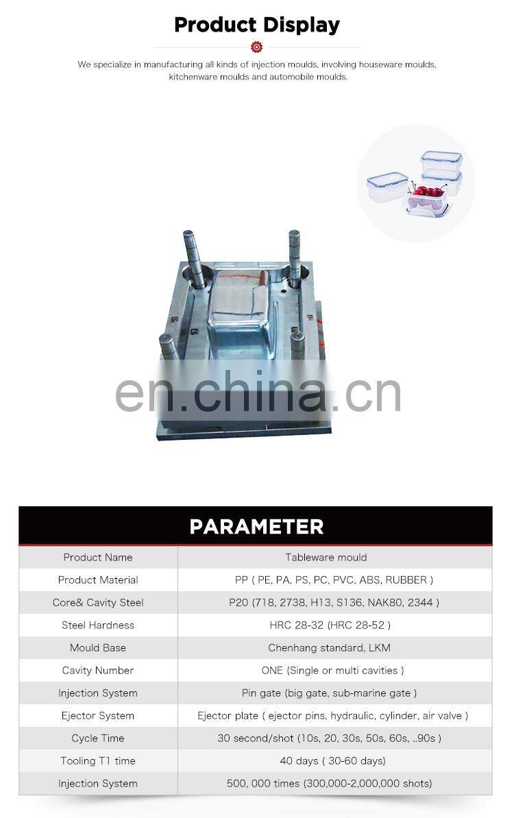 Durable good quality injection machine plastic fruit box molding