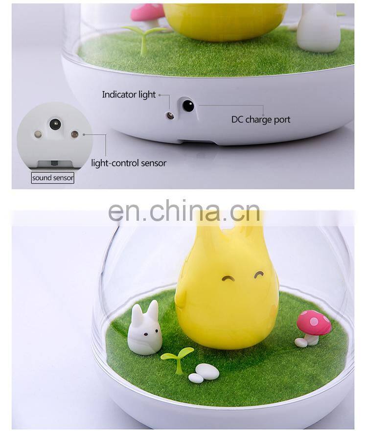 Touch sensor vibration birdcage moon lamp for holiday gifts