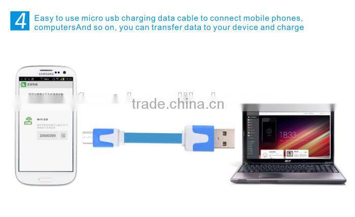 High Quality Flat USB Data Charging Cable From Factory