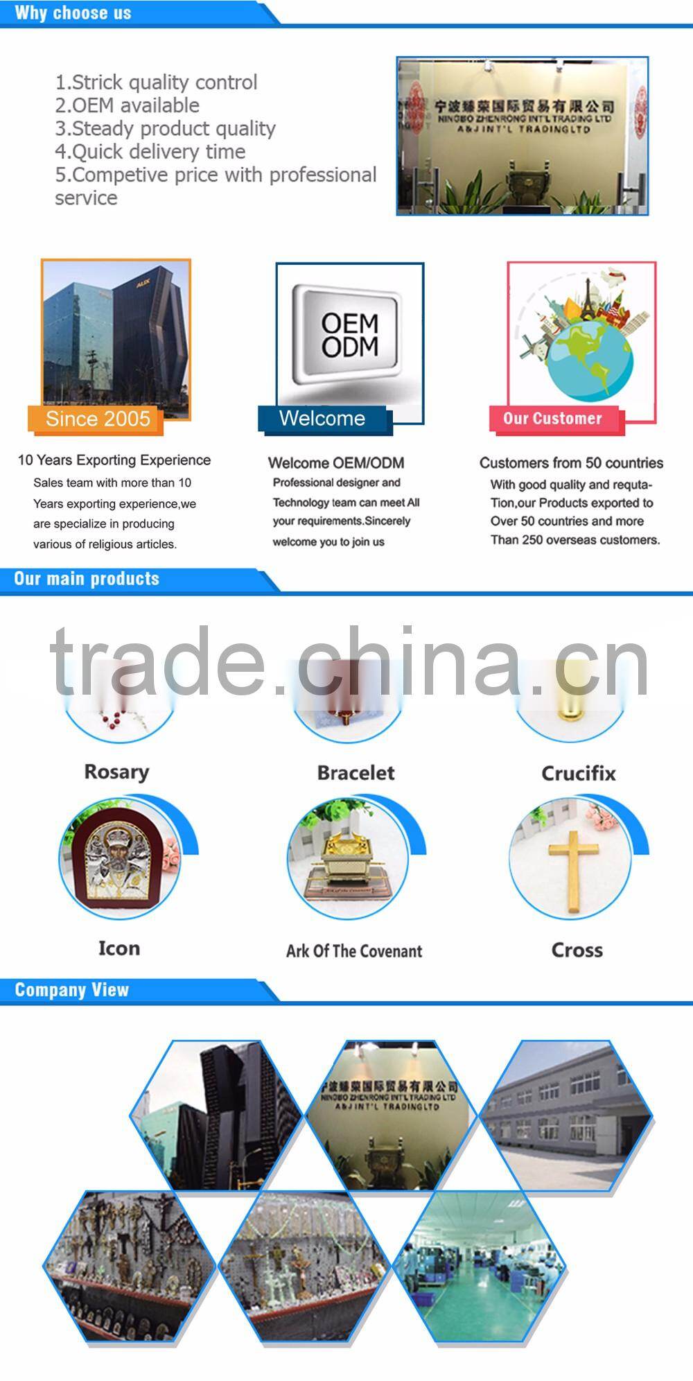 Wholesale St benedict plastic crucifix pendant