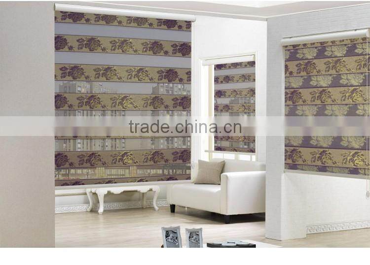 Guangzhou high quality day and night soft sheer shade/ triple -shade sheer