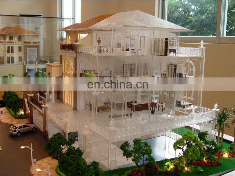 Residential scale model make, House model inside layout made by Guangzhou Shangzhijing