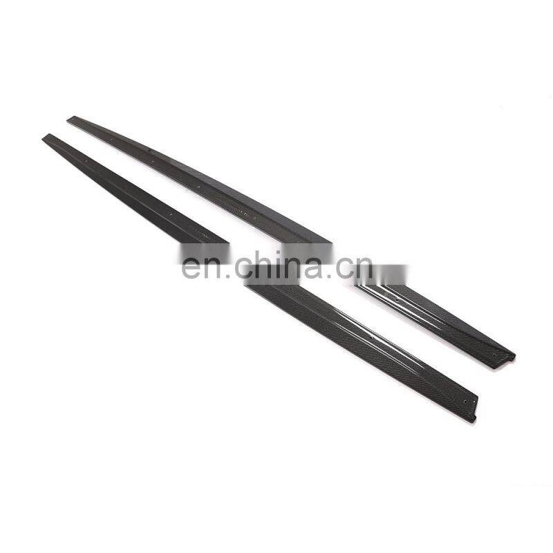 Modify Luxury 3 Series F80 Carbon Fiber Car Side Sills for BMW F80 M3 Base Sedan 4-Door 2014-2019