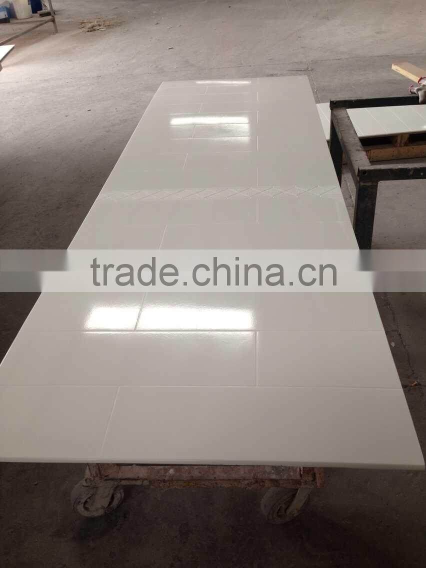 Bathroom Manmade Marble Shower Surround, Shower Panel