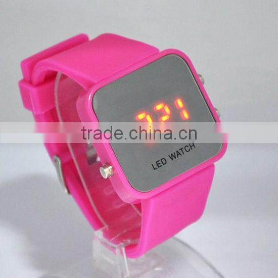 2013 NEW Design fashion sports Led Silicone Watch bright color(TM-1334)