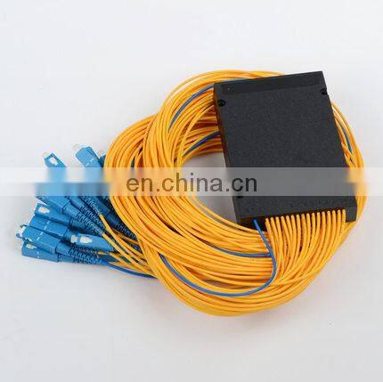 Fiber Optic Splitter ftth spliter 1x16 spliters 1 por 16 fiber spliter FTTH Optic Fiber Plc Splitter 1x16 1x8 1x32