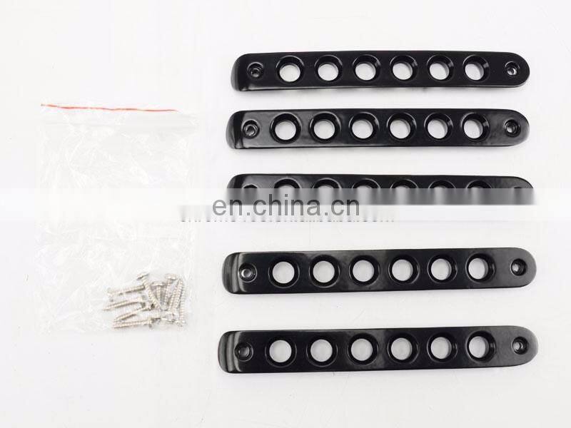 4x4 accessories Metal Handle Cover for Jeep Wrangler JK 4 doors Offroad car decoration