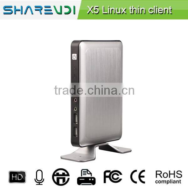 Factory direct selling thin client X5 with embeded linux for online business