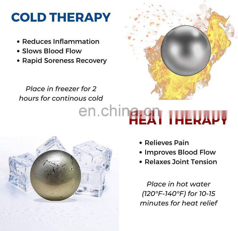 Metal Massage Roller Cold Massage roller balls For Recovery, Deep Tissue Muscle Relief